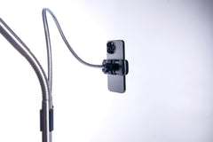 daylight-slimline-4-tischlampe-eisgrau-handyhalter-bundle image 2