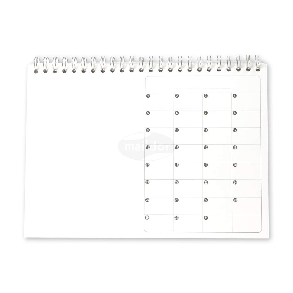 my-mandarine-gb009o-bastelkalender-wei-12-b-gen-21x16-cm image 1
