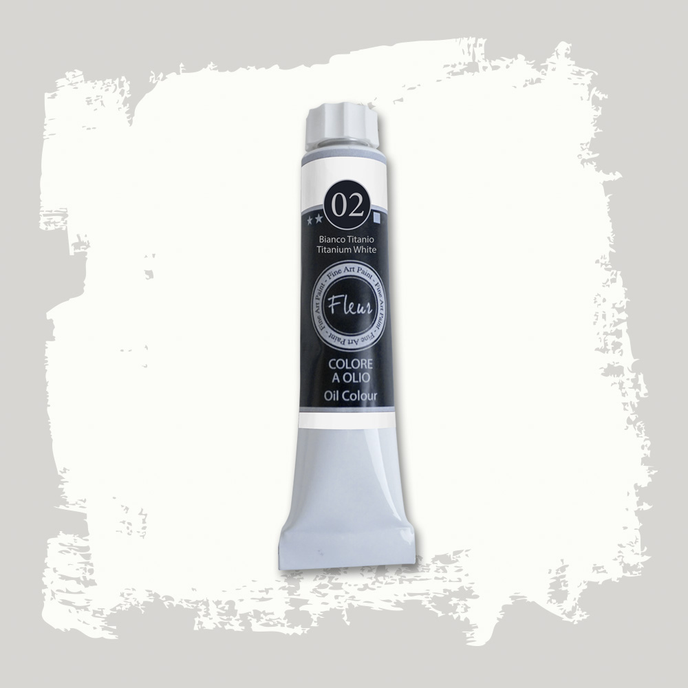fleur-oil-colours-bianco-titanio-lfarbe-wei image 2