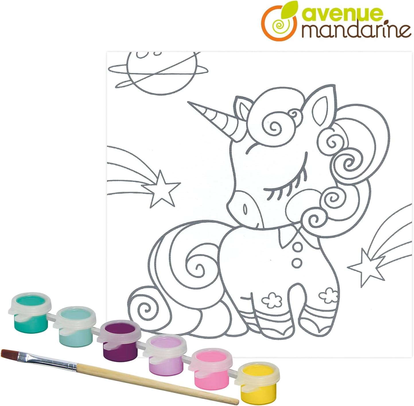 avenue-mandarine-graffy-pp018o-leinwand-einhorn-20x20-cm image 4