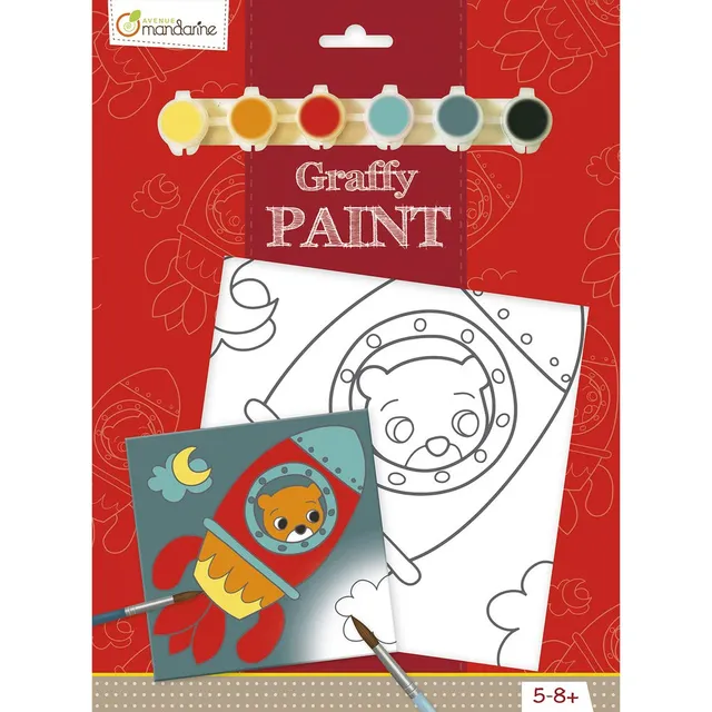 avenue-mandarine-pp017o-graffy-paint-ausmalset-b-r-20x20-cm image 1