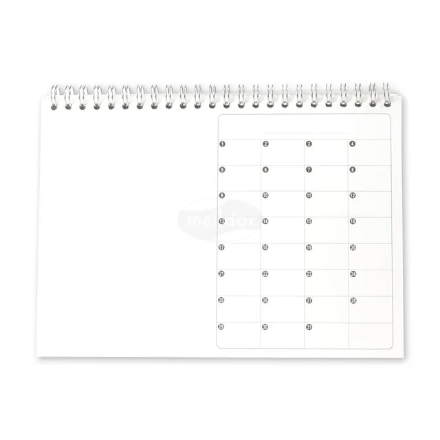 my-mandarine-gb009o-bastelkalender-wei-12-b-gen-21x16-cm image 1