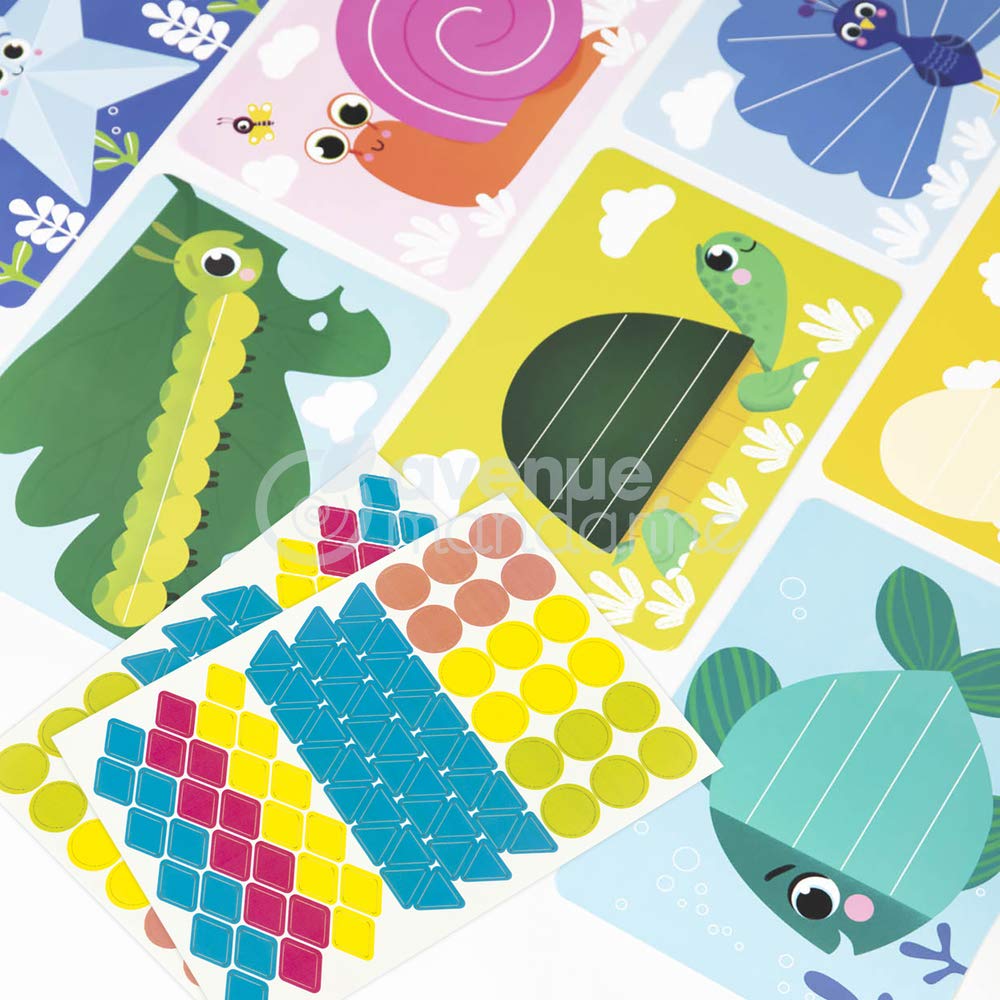 avenue-mandarine-kc101c-kreativbox-sticker-tiere-ab-3-jahren image 3