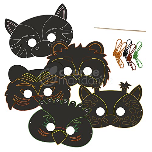 my-mandarine-kc141c-kratz-masken-kreativset-5-masken-ab-4-j image 8