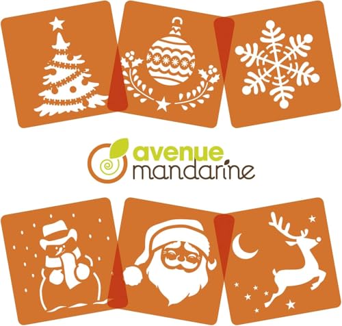 avenue-mandarine-pochoirs-42455md-schablonen-weihnachten-6er image 8