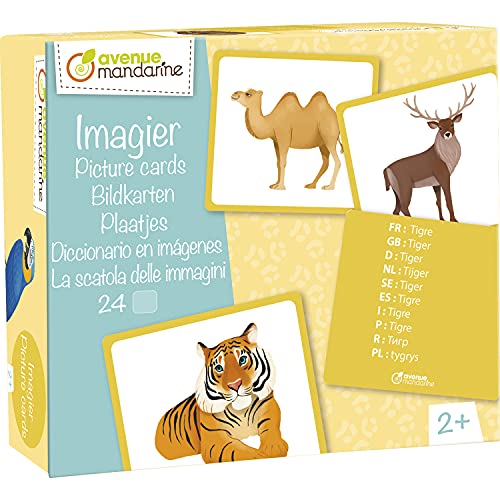 avenue-mandarine-je528c-bildkarten-wildtiere-24-karten-ab-2-jahren image 5