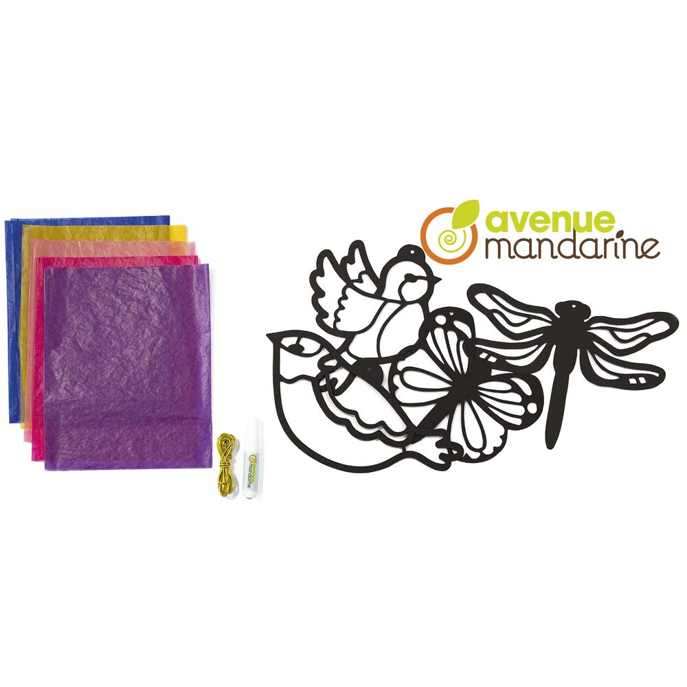 avenue-mandarine-kc080c-kreativset-tiere-transparentpapier-5er image 3