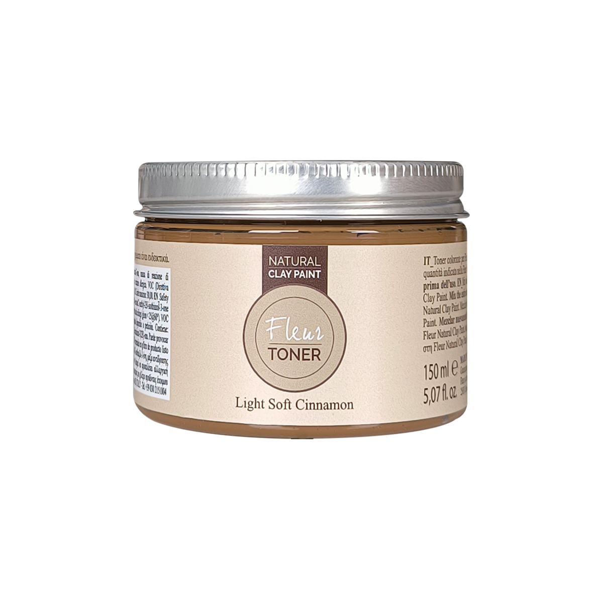 fleur-natural-clay-paint-toner-light-soft-cinnamon-lehmfarbe image 2