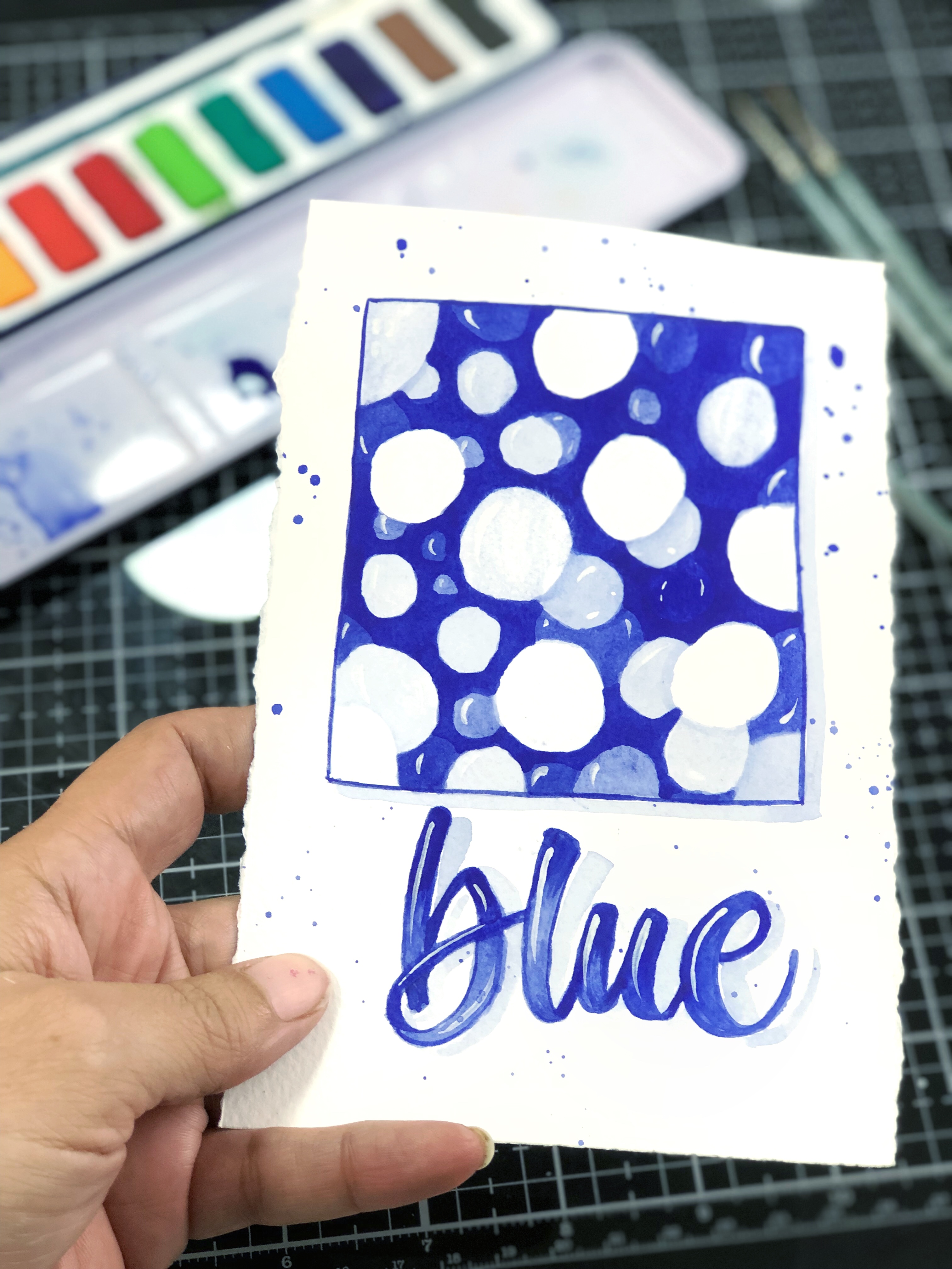 fleur-artists-aquarell-set-12-godets-pinsel-im-metallkasten image 3