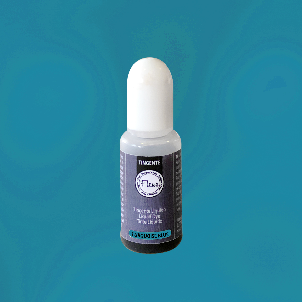fleur-super-clear-resin-turquoise-blue-resinfarbe-10-ml image 1
